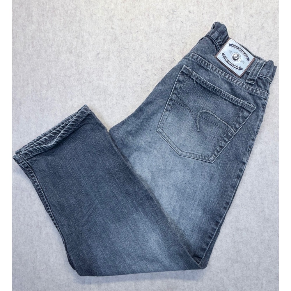 Paco Vintage Jeans Denim Mens 30x30(28) Straight Leg Baggy Loose Fit 90s Skater